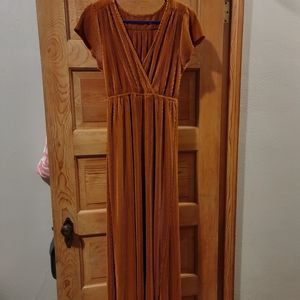 Baltic Born "Athena" Dress in Saffron